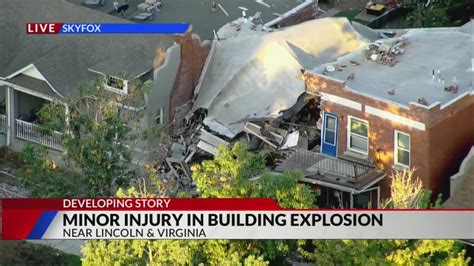 Explosion partially collapses multi-unit home on South Lincoln in Denver